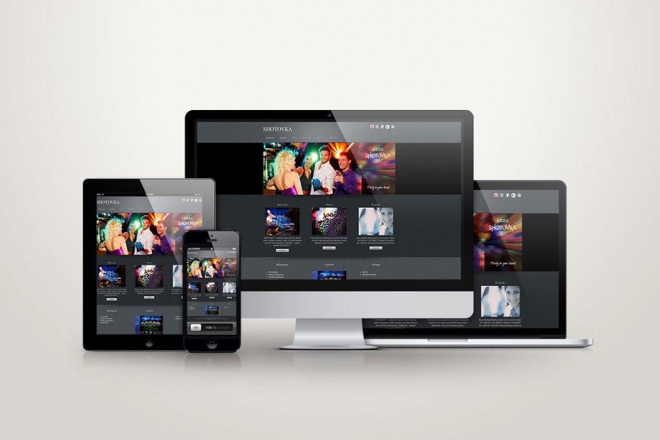 Strona internetowa brand website